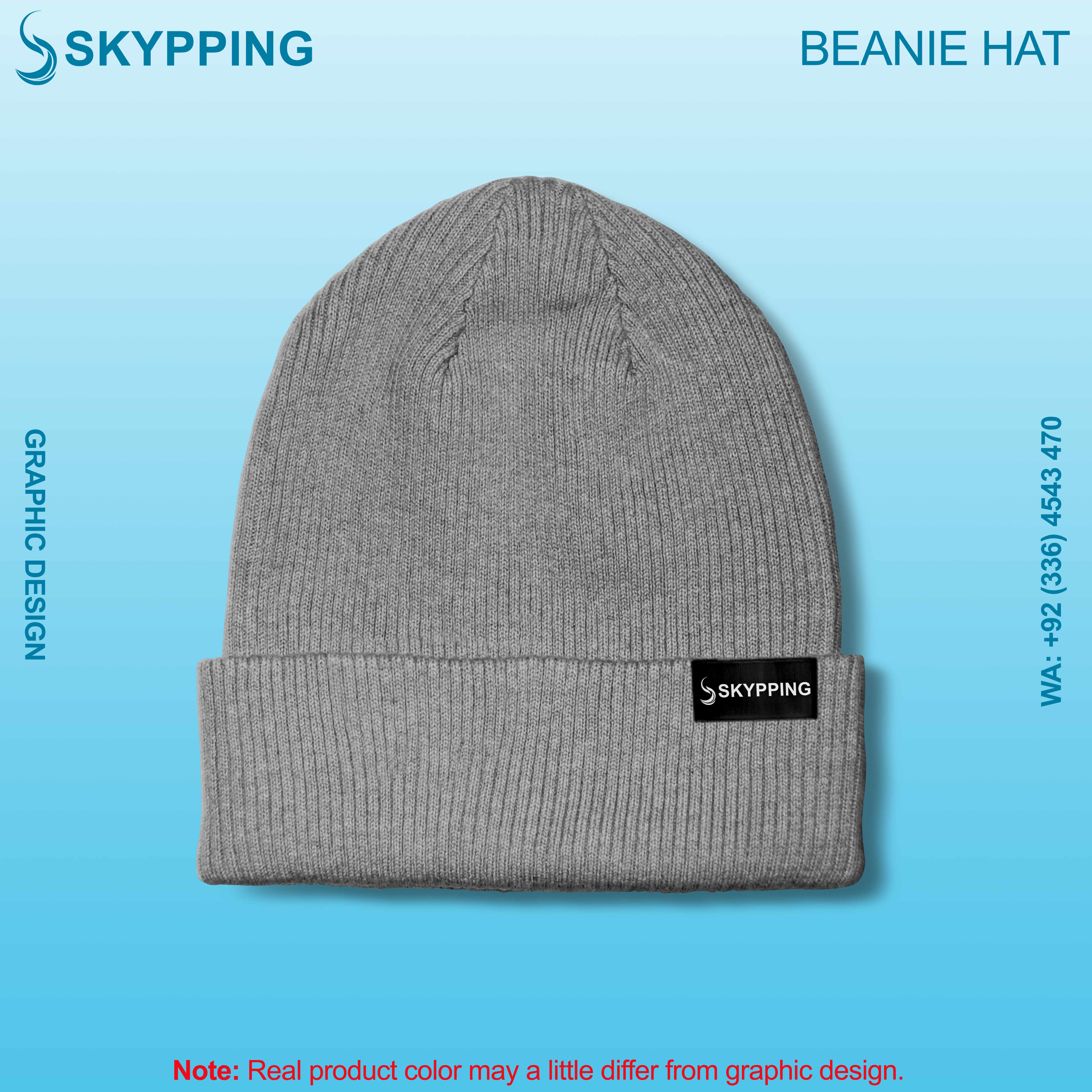 Beanie Hat with Label